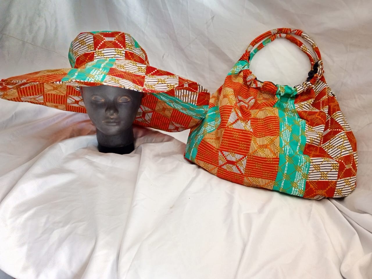 Sac de plage Ensemble sac et chapeau